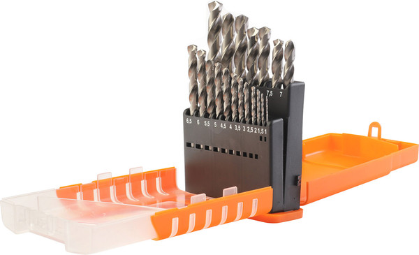 Изображение товара Набор сверл PATRIOT HSS №2 1.0-10.0мм / 815010545 (19шт)