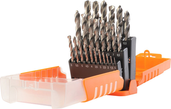 Изображение товара Набор сверл PATRIOT HSS 1.0-13.0мм / 815010546 (25шт)