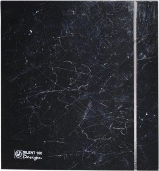 Изображение товара Вентилятор накладной Soler&Palau Silent-100 CHZ Marble Black Design / 5210402300-434900