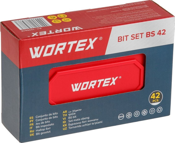 Изображение товара Набор бит Wortex BS 42 / 1335578