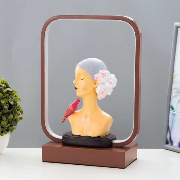 Изображение товара Декоративное освещение Risalux Девушка 9330730 (коричневый)