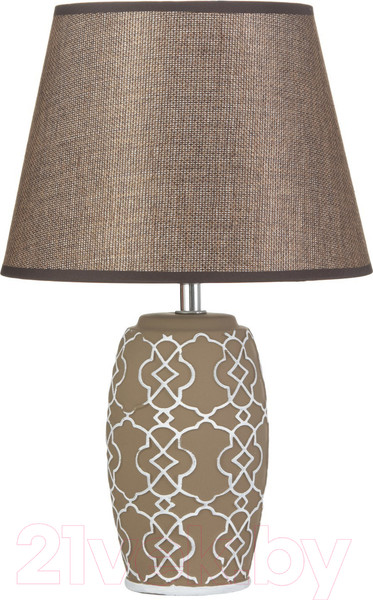 Изображение товара Прикроватная лампа Risalux Камила 9947730 (кофейный/белый)