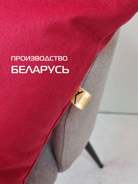 Изображение товара Наволочка декоративная MATEX Aria Line / 63-261 (бордовый)