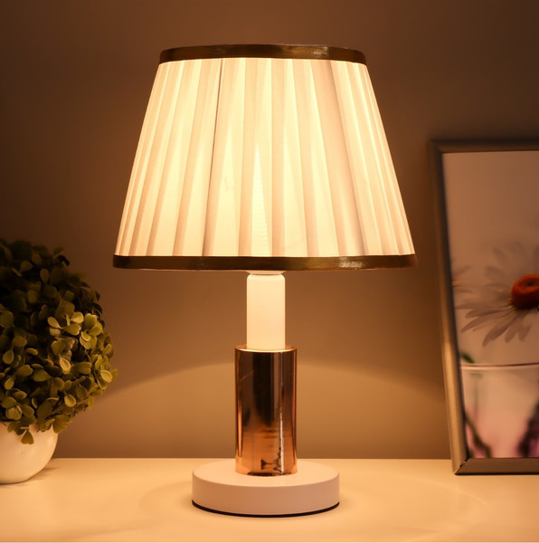 Изображение товара Прикроватная лампа Risalux Алми 10186135 (белый/золото)