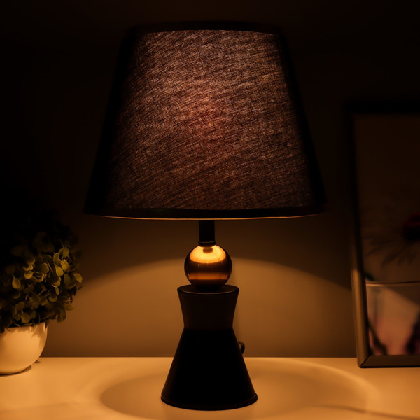 Изображение товара Прикроватная лампа Risalux Анси 10186137 (черный/золото)