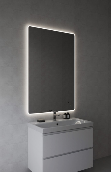 Изображение товара Зеркало Cersanit Eclipse Fusion 80x120 / 64815 (с подсветкой)