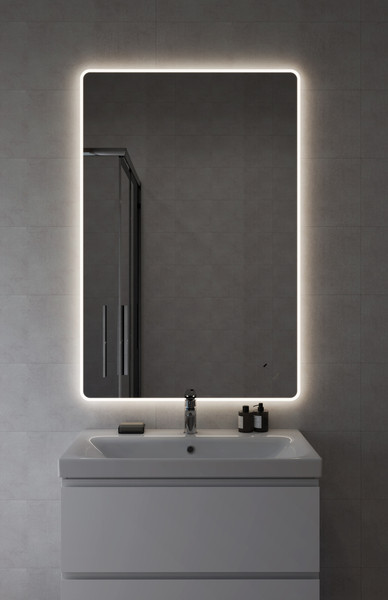 Изображение товара Зеркало Cersanit Eclipse Fusion 80x120 / 64815 (с подсветкой)