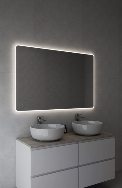 Изображение товара Зеркало Cersanit Eclipse Fusion 80x120 / 64815 (с подсветкой)