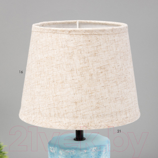 Изображение товара Прикроватная лампа Risalux Аманда 10228431 (серый/голубой)