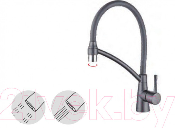 Изображение товара Смеситель Ledeme L4399D-12