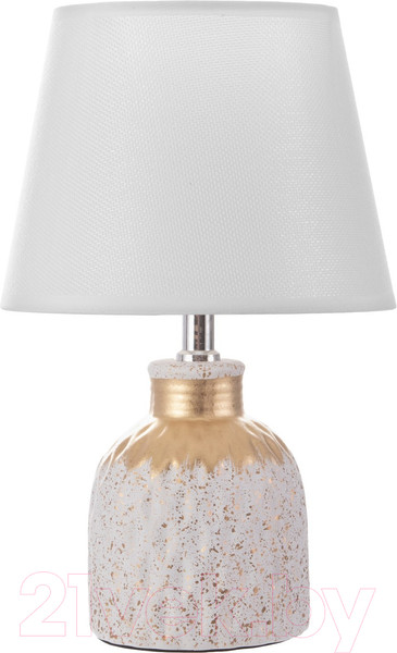Изображение товара Прикроватная лампа Risalux Луиза 10229362 (белый/золото)