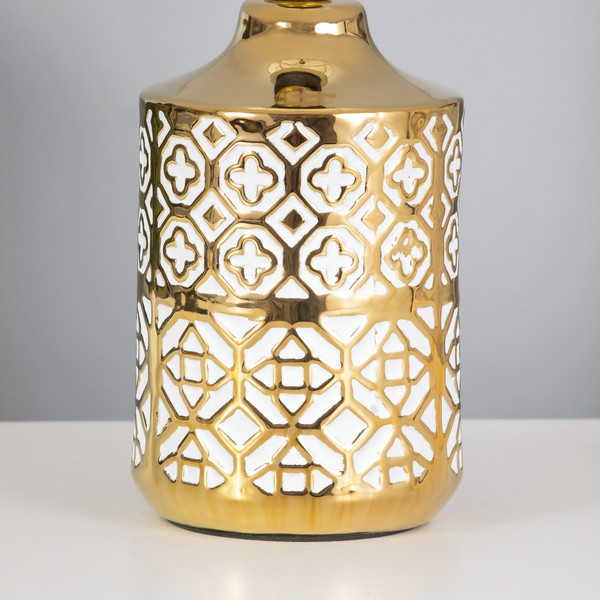 Изображение товара Прикроватная лампа Risalux Мария 10418632 (белый/золото)