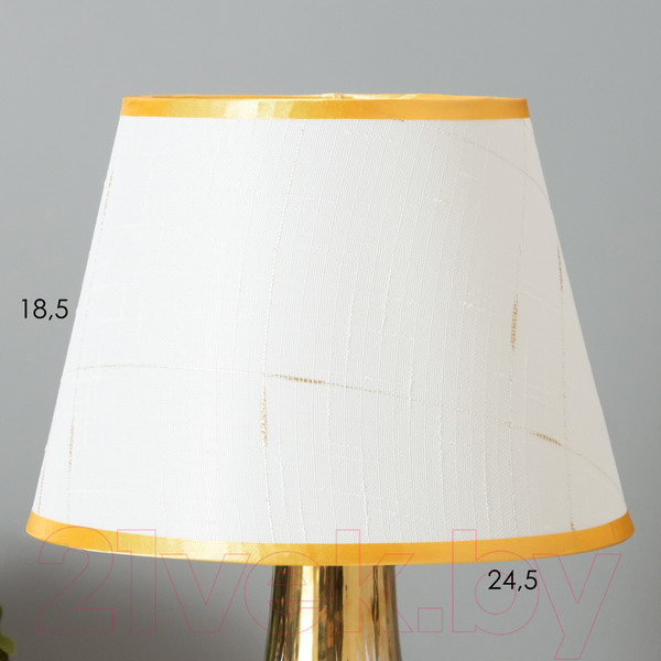 Изображение товара Прикроватная лампа Risalux Альба 10418641 (белый/золото)