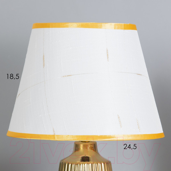 Изображение товара Прикроватная лампа Risalux Кармен 10418643 (черный/золото)