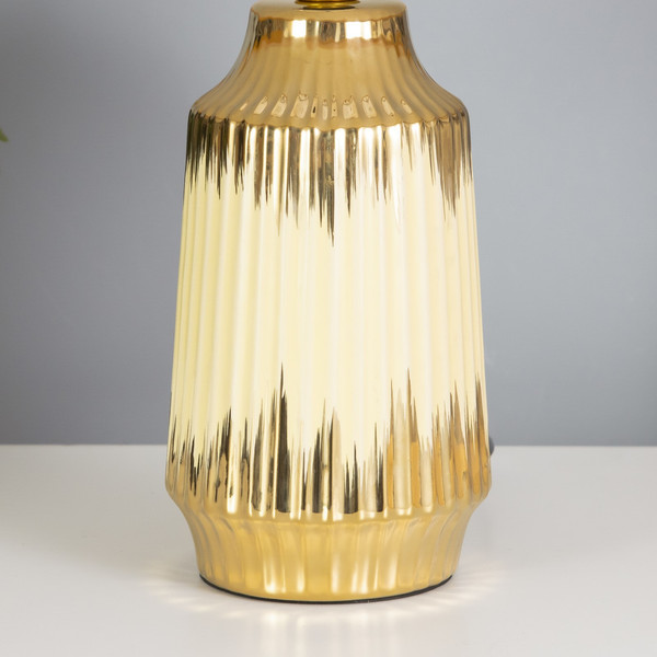 Изображение товара Прикроватная лампа Risalux Нереа 10418647 (бежевый/золото)