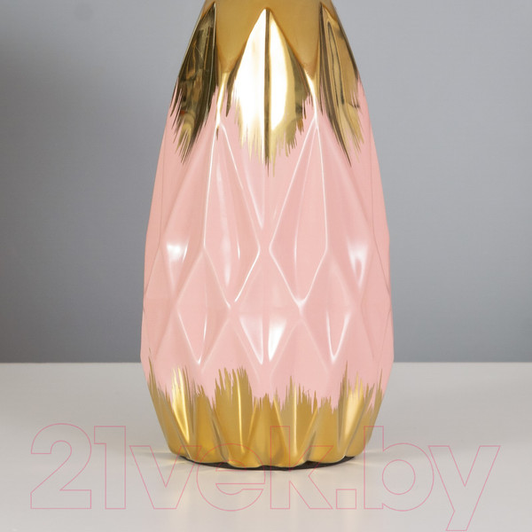 Изображение товара Прикроватная лампа Risalux Андреа 10418648 (розовый/золото)