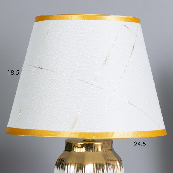 Изображение товара Прикроватная лампа Risalux Мартина 10418651 (белый/золото)