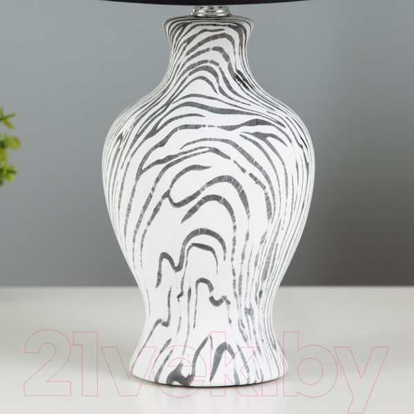 Изображение товара Прикроватная лампа Risalux Власта 9884105 (белый/черный)