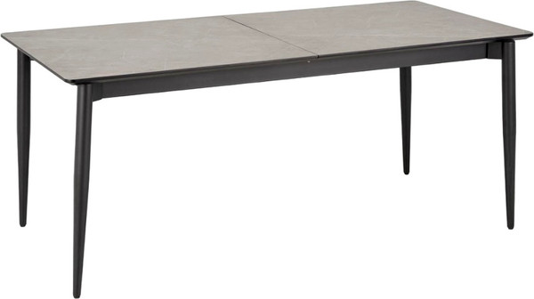 Изображение товара Обеденный стол Halmar Charles (серый мрамор/черный)