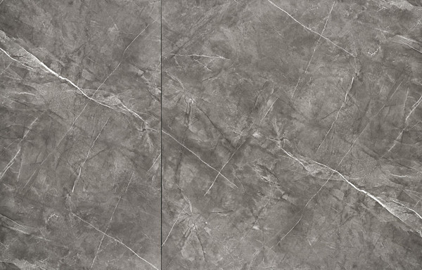 Изображение товара Обеденный стол Halmar Charles (серый мрамор/черный)