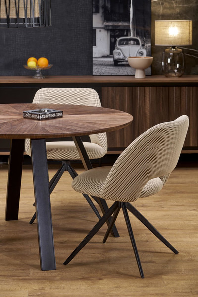 Изображение товара Обеденный стол Halmar Danilo (орех/черный)