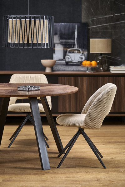 Изображение товара Обеденный стол Halmar Danilo (орех/черный)