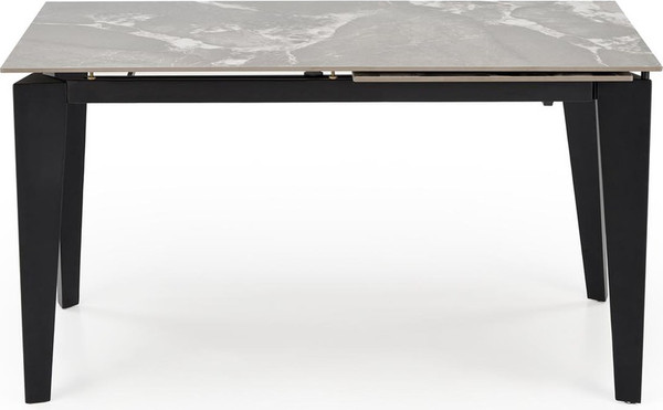 Изображение товара Обеденный стол Halmar Felix (серый мрамор/черный)