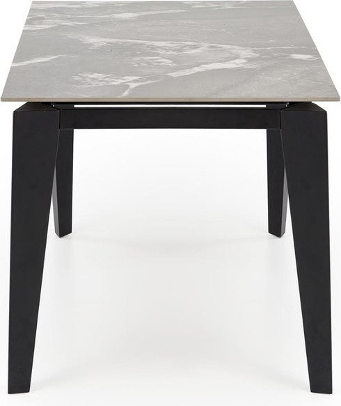 Изображение товара Обеденный стол Halmar Felix (серый мрамор/черный)