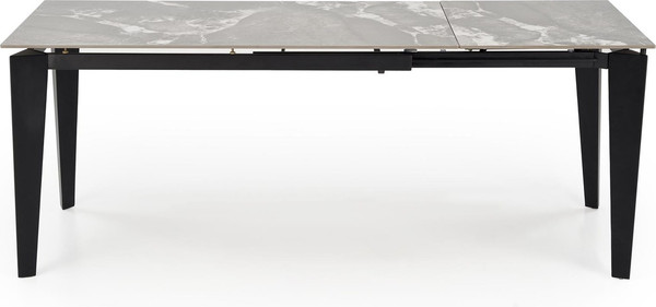 Изображение товара Обеденный стол Halmar Felix (серый мрамор/черный)