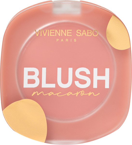Изображение товара Румяна Vivienne Sabo Macaron Матовые тон 01 персиковый (4.1г)