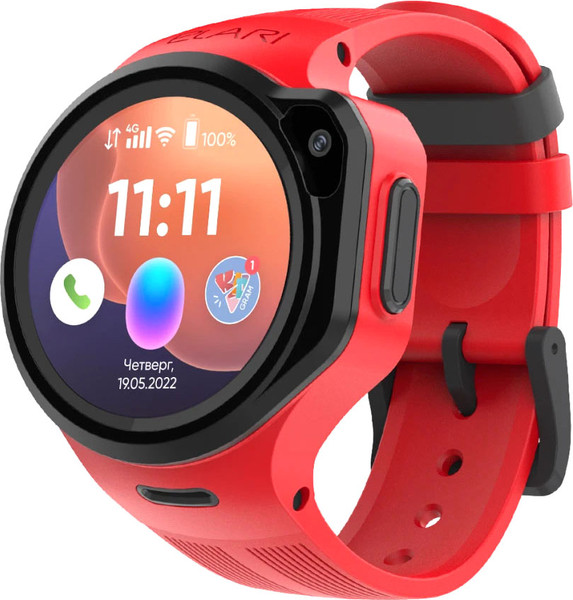 Изображение товара Умные часы детские Elari KidPhone Маруся 4GR M / KP-4GR-M-RED (красный)