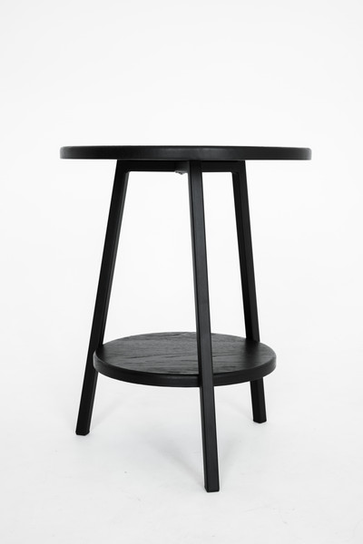 Изображение товара Журнальный столик Stal-Massiv CFT-42 (дуб черный/черный)