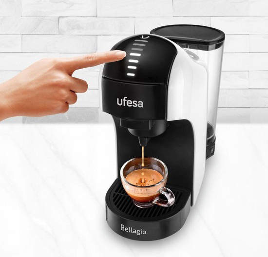 Изображение товара Капсульная кофеварка Ufesa Bellagio Bianca