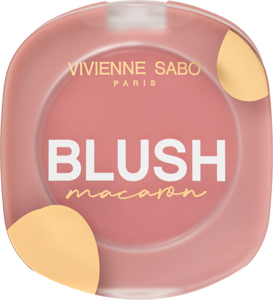 Изображение товара Румяна Vivienne Sabo Macaron Матовые тон 03 нежно-розовый (4.1г)