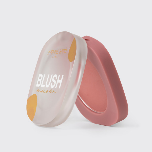 Изображение товара Румяна Vivienne Sabo Macaron Матовые тон 04 натуральный розовый (4.1г)