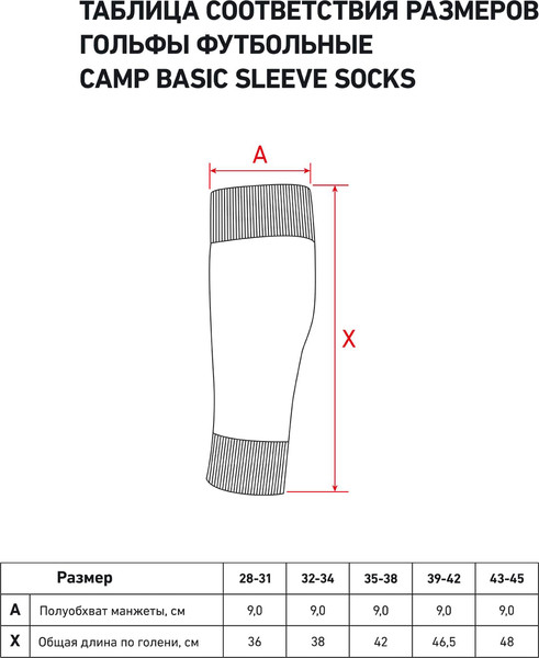 Изображение товара Гетры футбольные Jogel Camp Basic Sleeve Socks / JC1GA0227.73 (р-р 28-31, зеленый/белый)