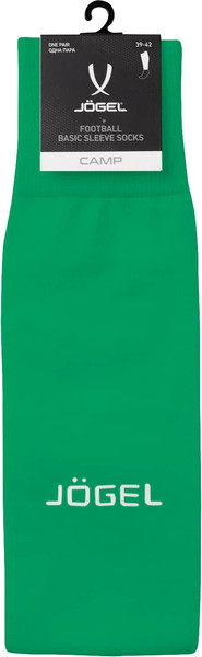 Изображение товара Гетры футбольные Jogel Camp Basic Sleeve Socks / JC1GA0227.73 (р-р 28-31, зеленый/белый)