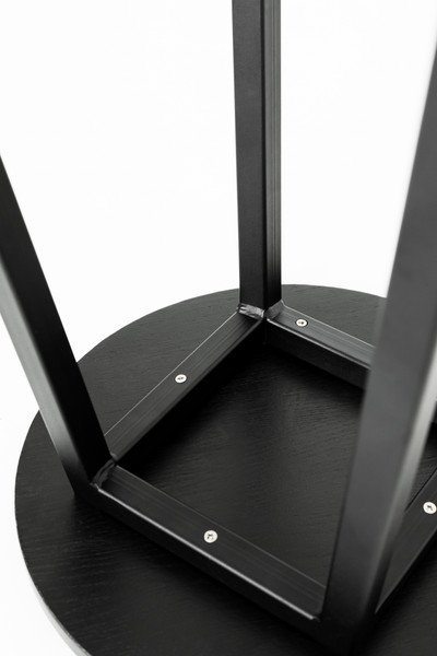 Изображение товара Табурет барный Stal-Massiv SMH-76 (дуб черный/черный)