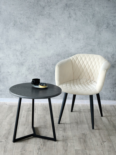 Изображение товара Журнальный столик Stal-Massiv SMT-54 (дуб серый/черный)