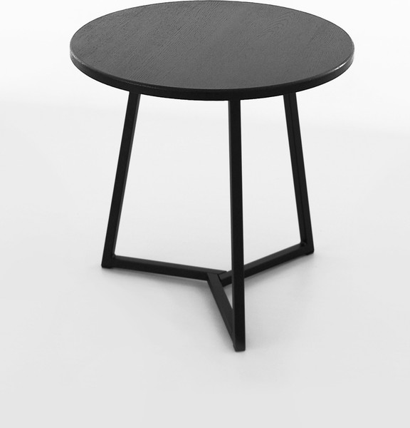 Изображение товара Журнальный столик Stal-Massiv SMT-60 (дуб черный/черный)