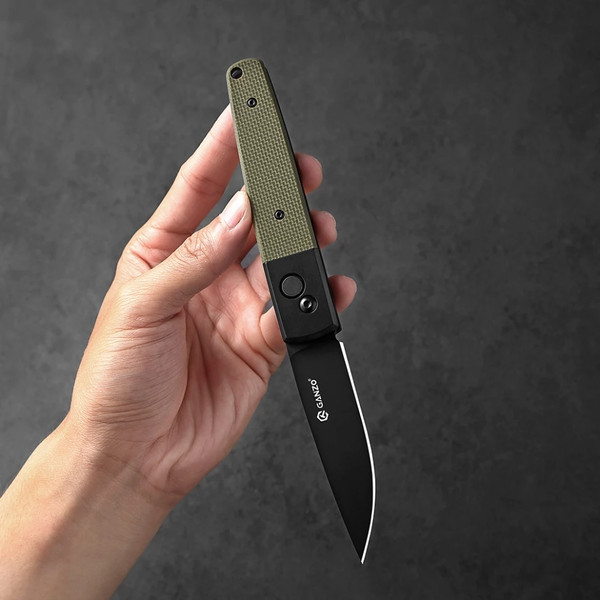 Изображение товара Нож туристический GANZO G721B-GR (зеленый)