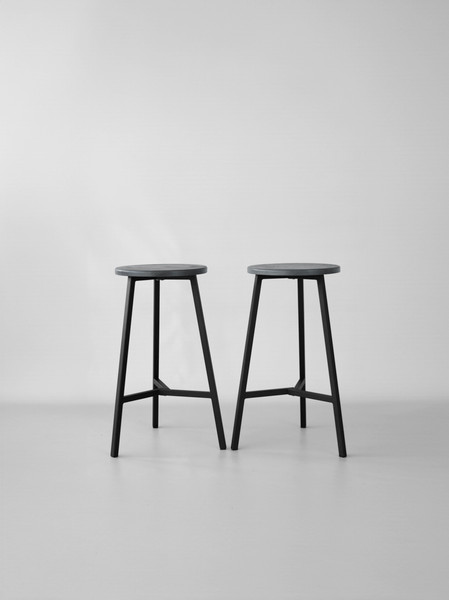 Изображение товара Стул барный Stal-Massiv TRH-63 (дуб серый/черный)