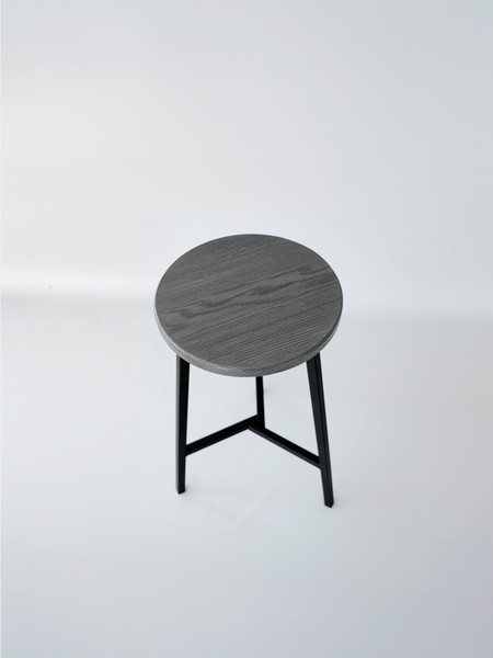 Изображение товара Стул барный Stal-Massiv TRH-63 (дуб серый/черный)