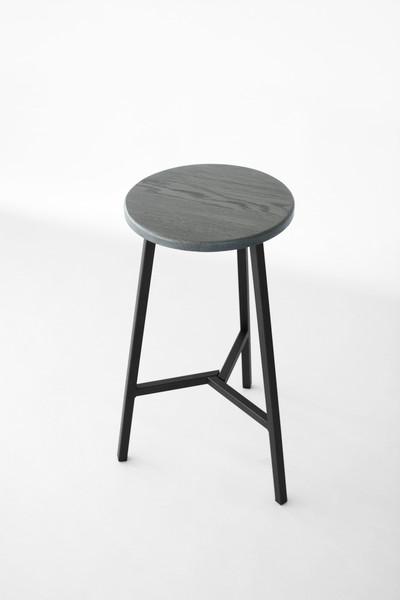 Изображение товара Стул барный Stal-Massiv TRH-63 (дуб серый/черный)