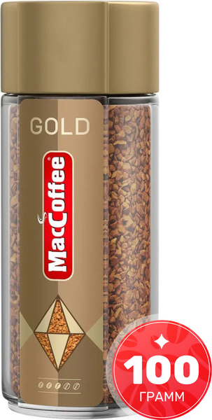 Изображение товара Кофе растворимый MacCoffee Gold (100г)