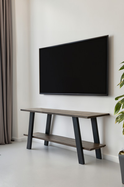Изображение товара Тумба Stal-Massiv TV-stand DD (дуб мореный/черный)