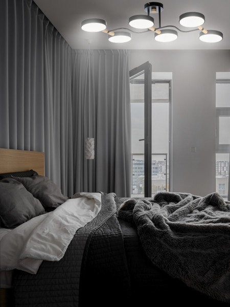 Изображение товара Потолочный светильник Aitin-Pro X9816/6 (черный)