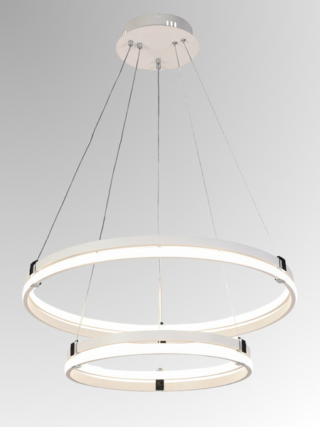 Изображение товара Потолочный светильник Aitin-Pro D18114/2 (белый/хром)