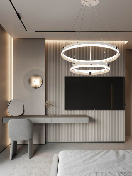 Изображение товара Потолочный светильник Aitin-Pro D18114/2 (белый/хром)