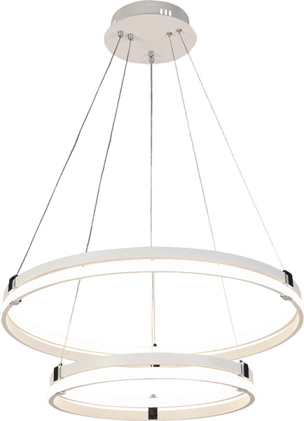 Изображение товара Потолочный светильник Aitin-Pro D18114/2 (белый/хром)